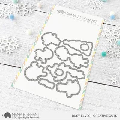 Mama Elephant Creative Cuts - Busy Elves